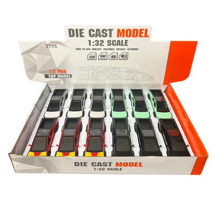 6" Cyber Truck Style Die-Cast Vehicle – Assorted Colors