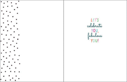 Polka Dot Birthday Greeting Card