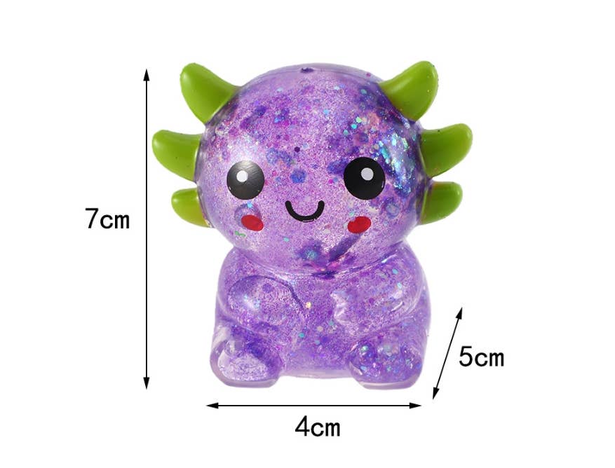 Sugar Glitter Axolotl Salamander