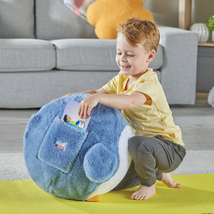 BubblePlush Yoga Ball Buddy Penguin STEM Toy for ages 3+