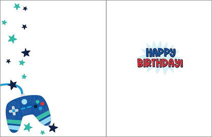 Gaming Kids Birthday Greeting Card