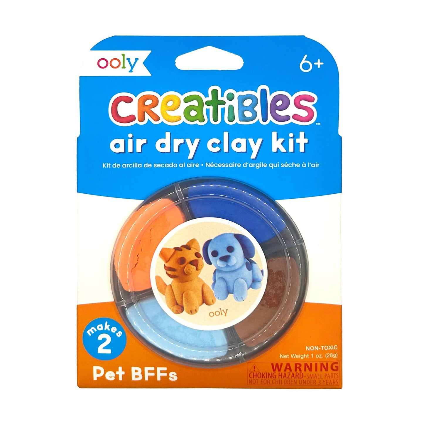 Creatibles Air Dry Clay Kit - Pet Pals