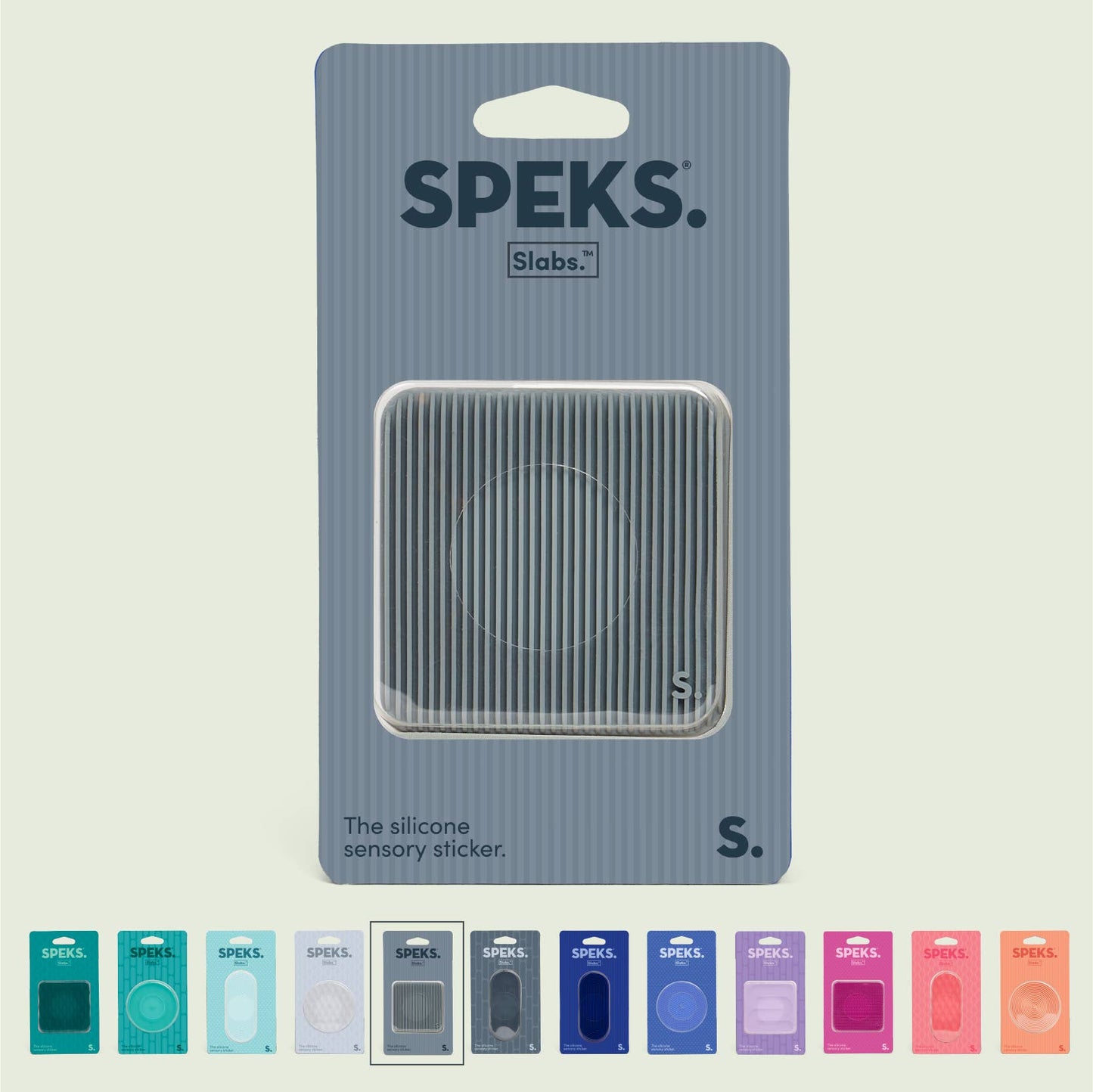Slabs Silicone Sensory Sticker by SPEKS