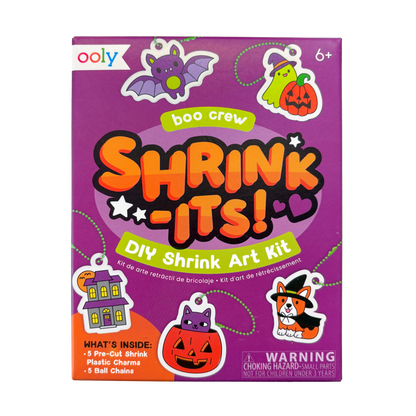 Mini Shrink-Its! DIY Shrink Art Kit - Boo Crew