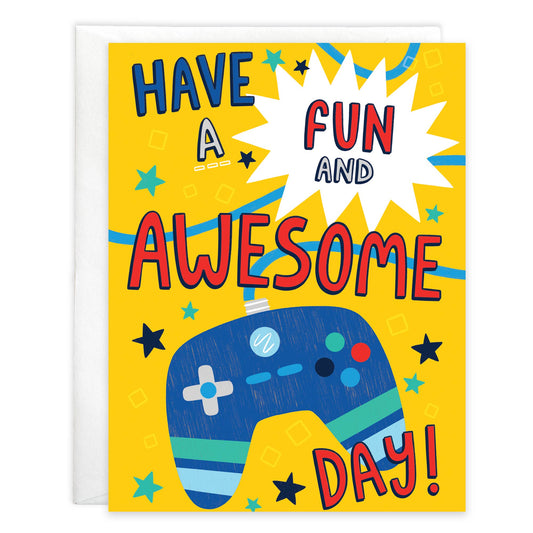 Gaming Kids Birthday Greeting Card
