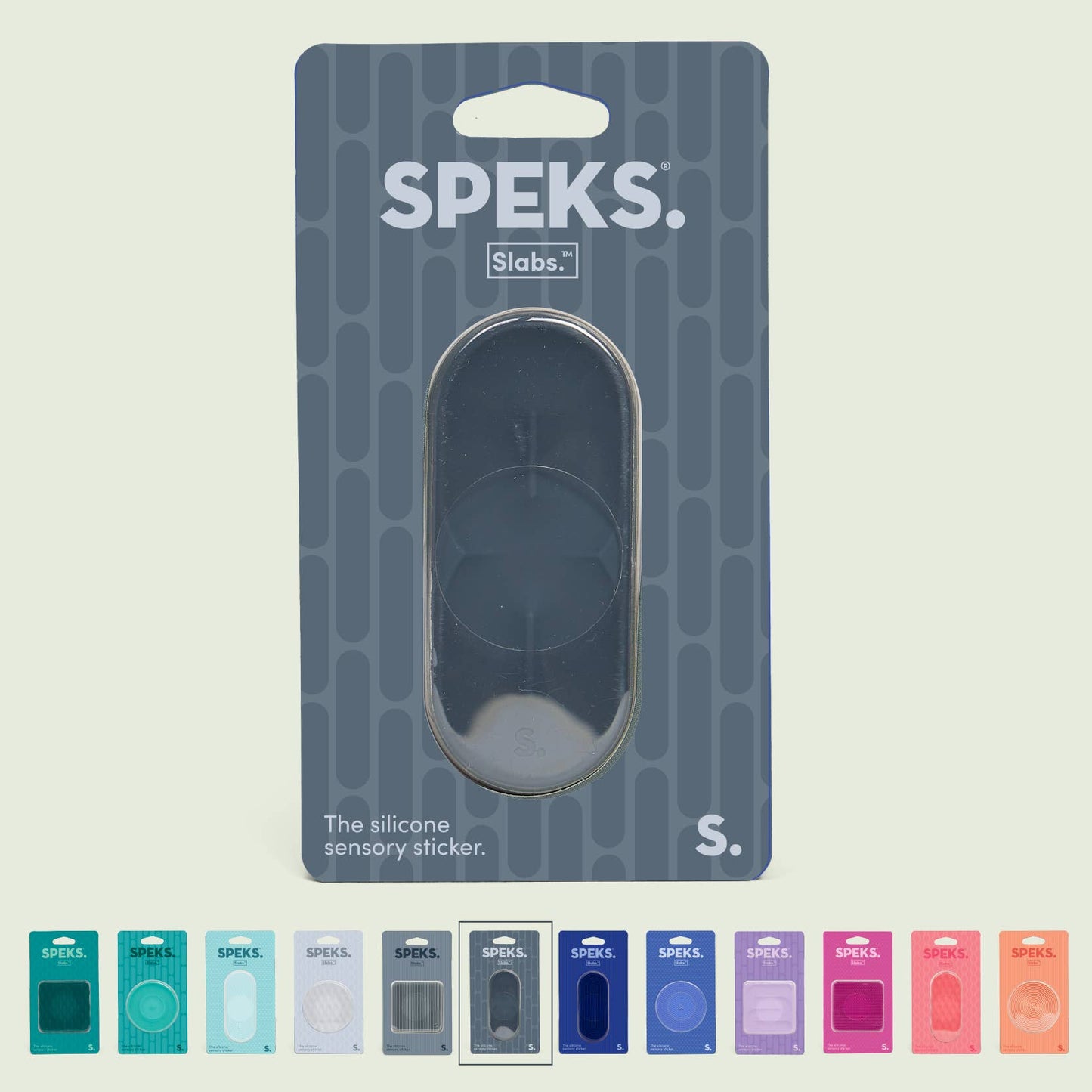 Slabs Silicone Sensory Sticker by SPEKS