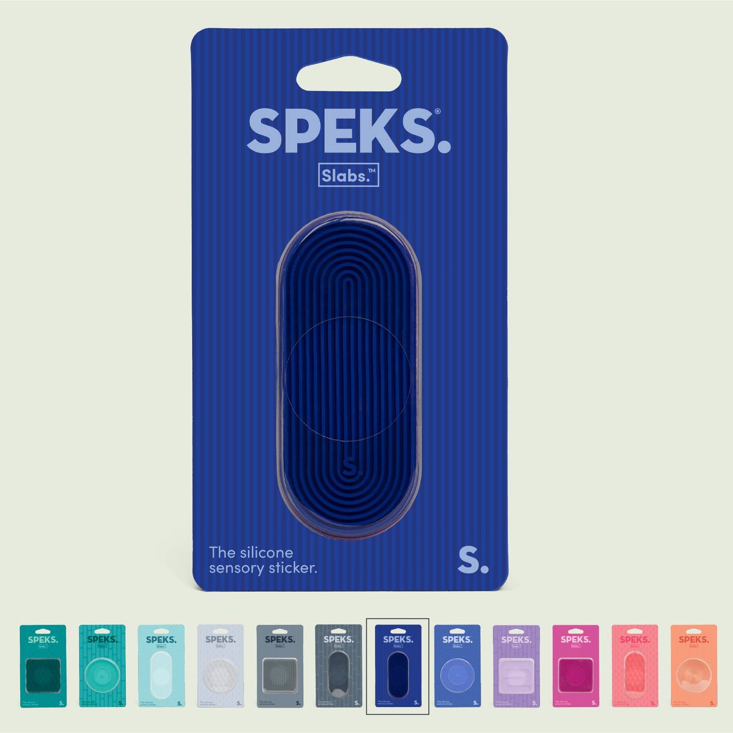 Slabs Silicone Sensory Sticker by SPEKS