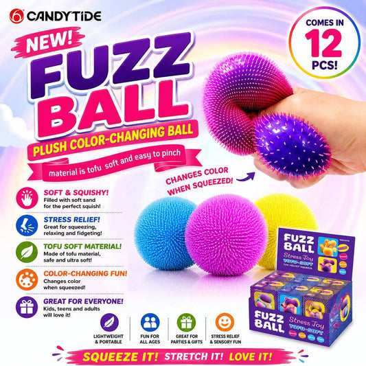 Fuzz Ball – Color-Changing Stress Ball