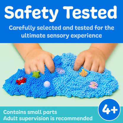 Ocean Theme Charms Sensory Surprise Squishy Foam Bucket