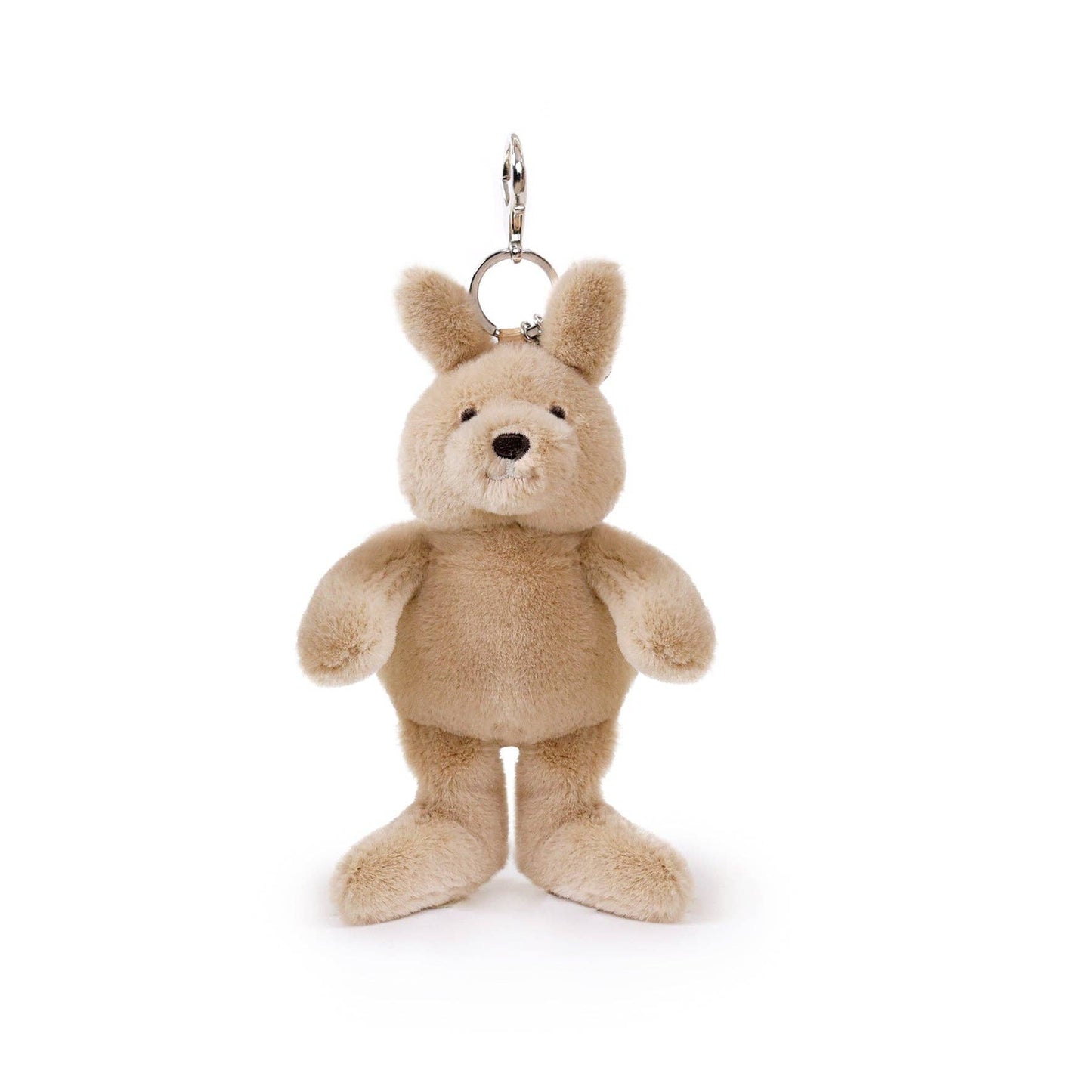 Kip Kangaroo Bag Charm (Vegan Angora) 7"