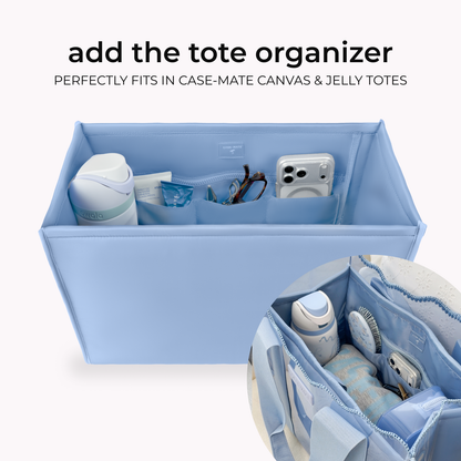 Case-Mate Carolina Blue Crochet Wave Jelly Tote Bag