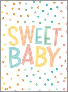 Gift Enclosures - Sweet Baby Dots