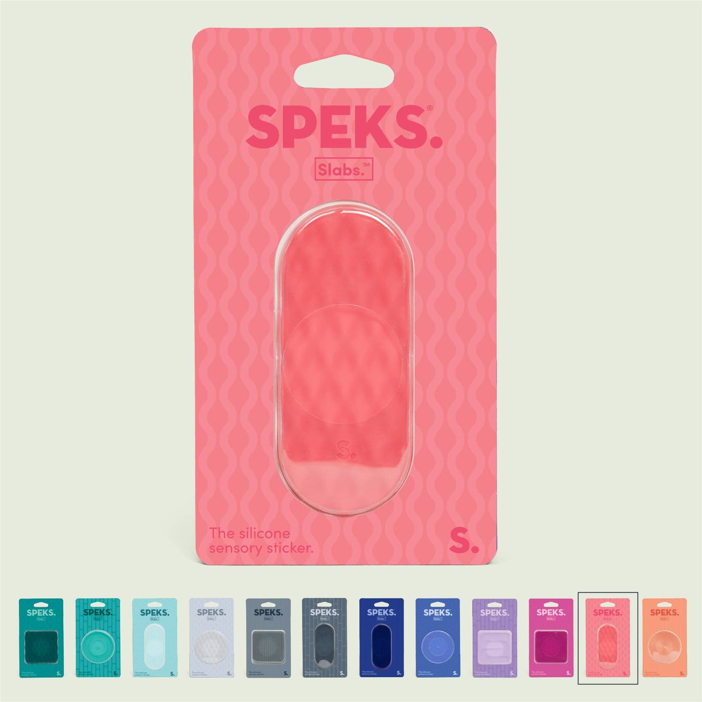 Slabs Silicone Sensory Sticker by SPEKS