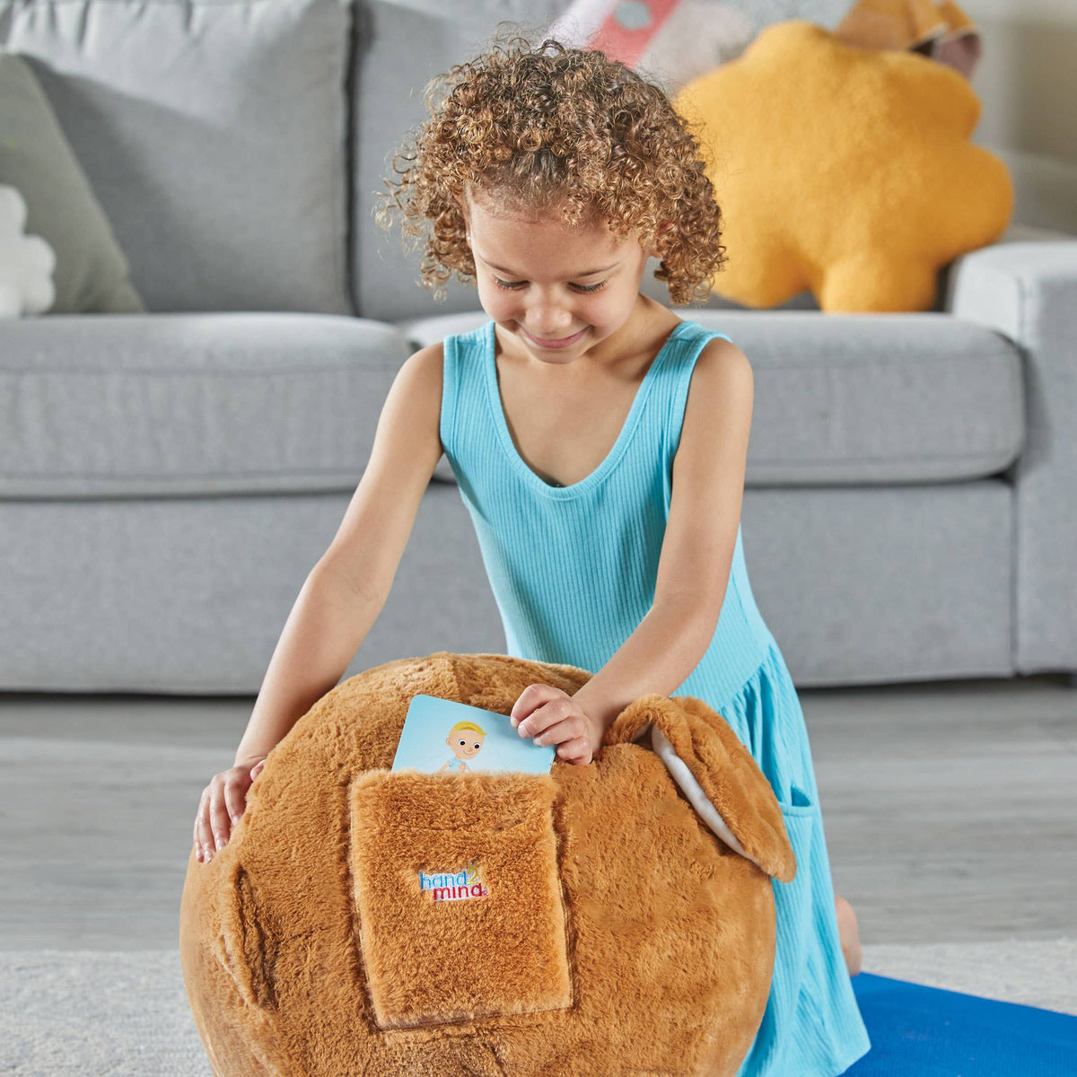BubblePlush Yoga Ball Buddy Puppy STEM Toy for kids ages 3+