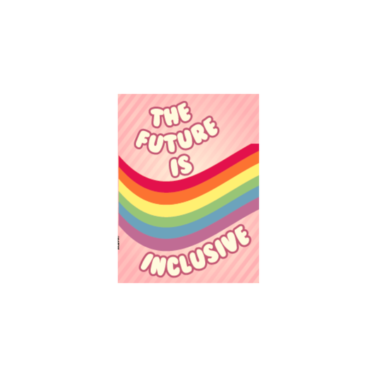 Pride The future is inclusive Jumbo Magnet