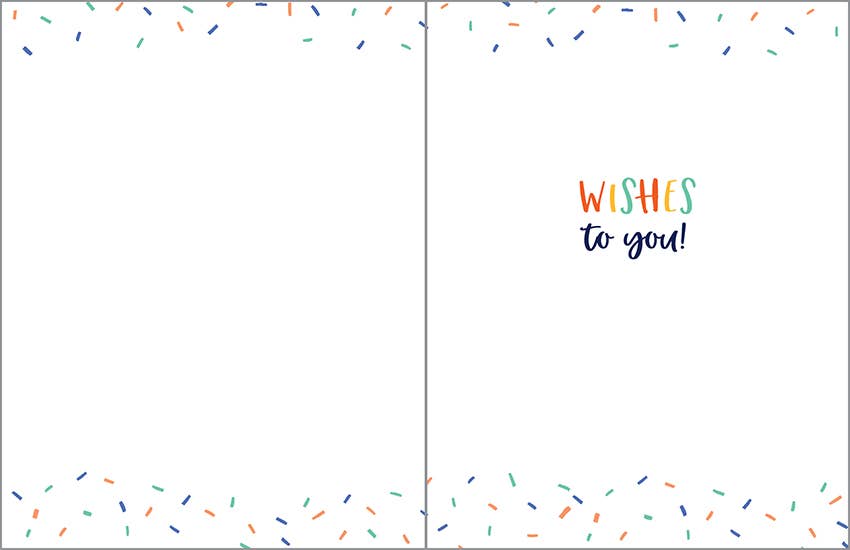 Cake Slice Birthday Greeting Card