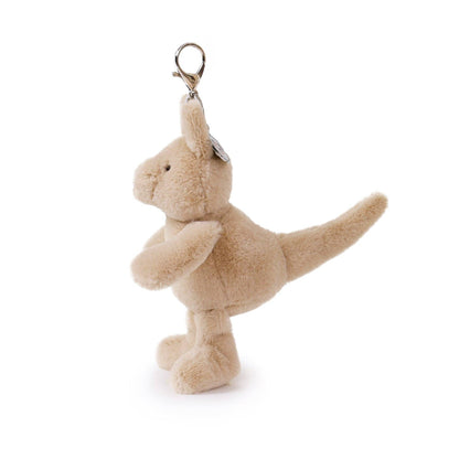 Kip Kangaroo Bag Charm (Vegan Angora) 7"