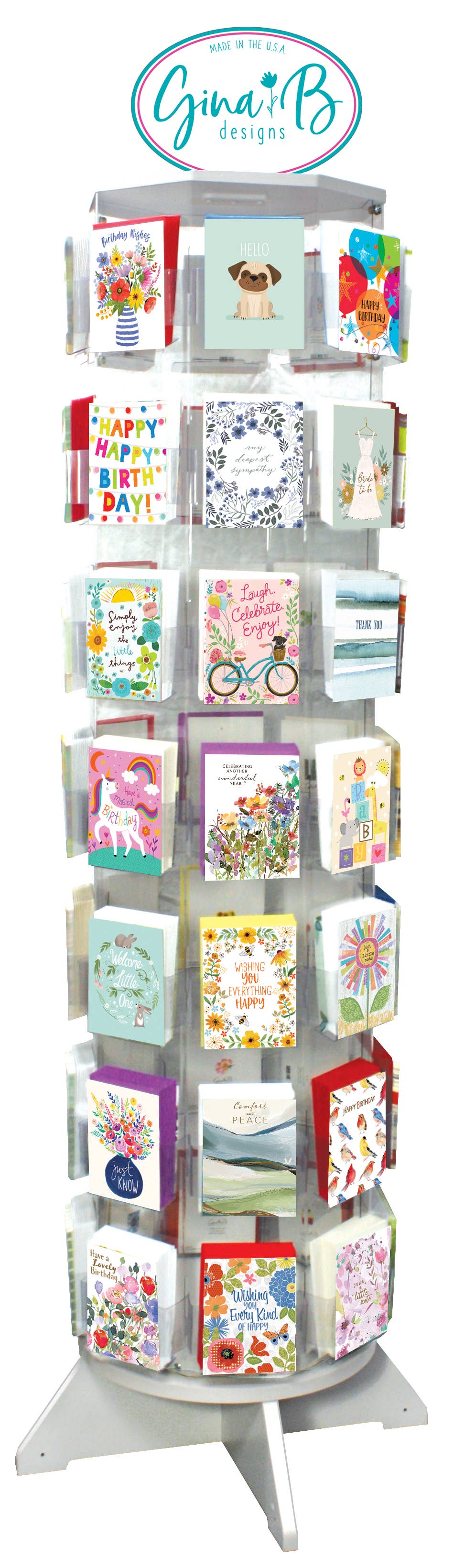 Magical Unicorn Kids Birthday Greeting Card