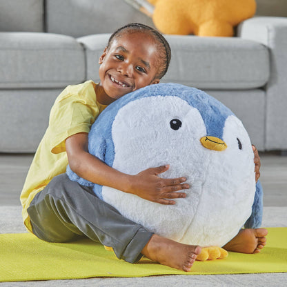 BubblePlush Yoga Ball Buddy Penguin STEM Toy for ages 3+