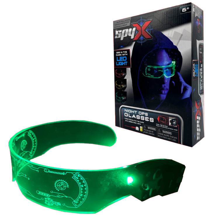 SpyX Night Ops Glasses - Hi-Tech Spy Toy Gadget for Spy Kids