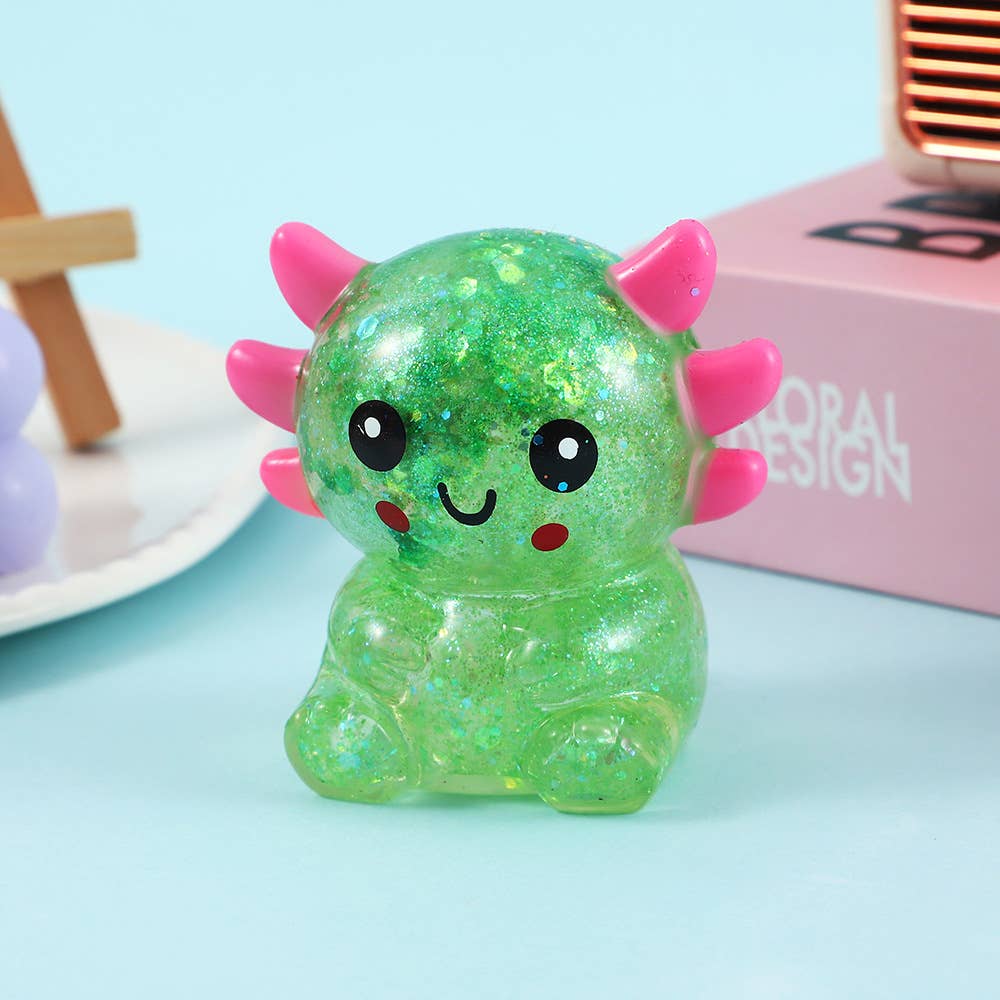 Sugar Glitter Axolotl Salamander