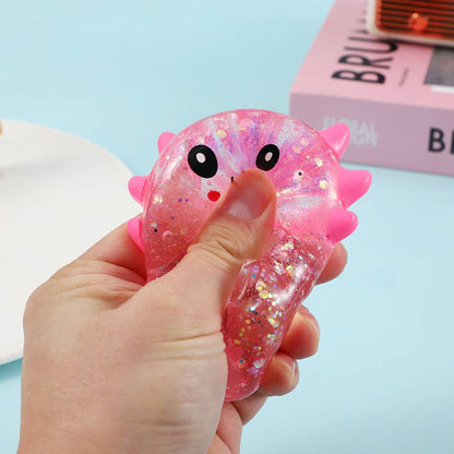 Sugar Glitter Axolotl Salamander