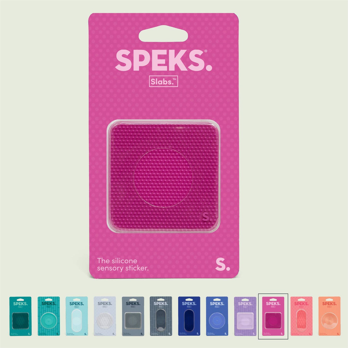 Slabs Silicone Sensory Sticker by SPEKS
