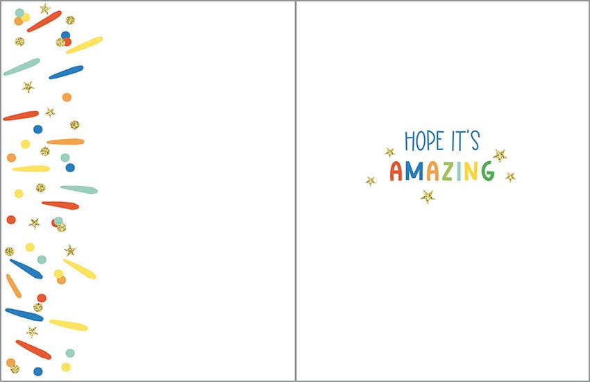 Happy Yay Birthday Greeting Card