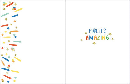 Happy Yay Birthday Greeting Card