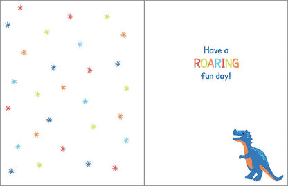 Birthday Dino-Kids Birthday Greeting Card