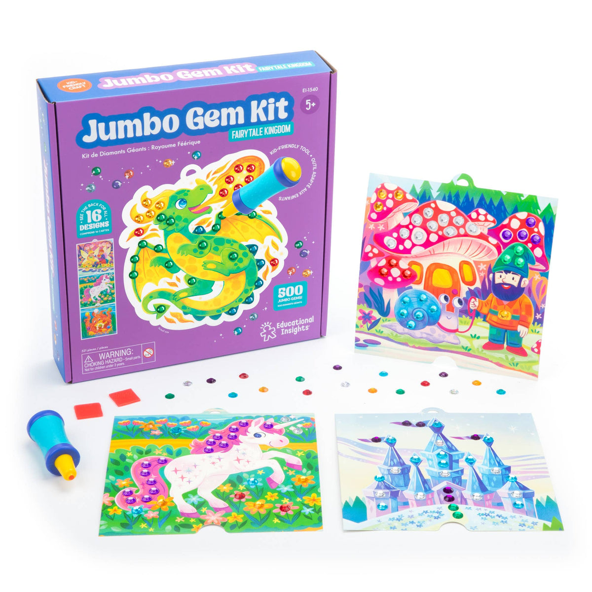 Jumbo Gem Fairy Tale Kingdom Craft Kit