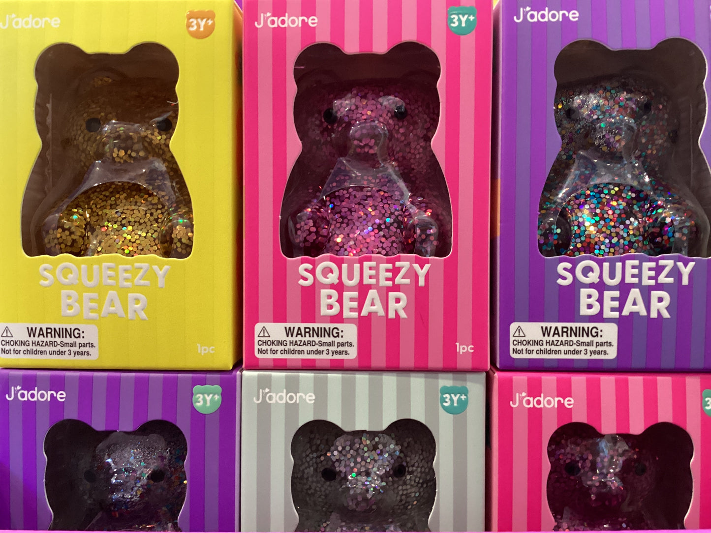 Glitter Bear Squish J'Adore