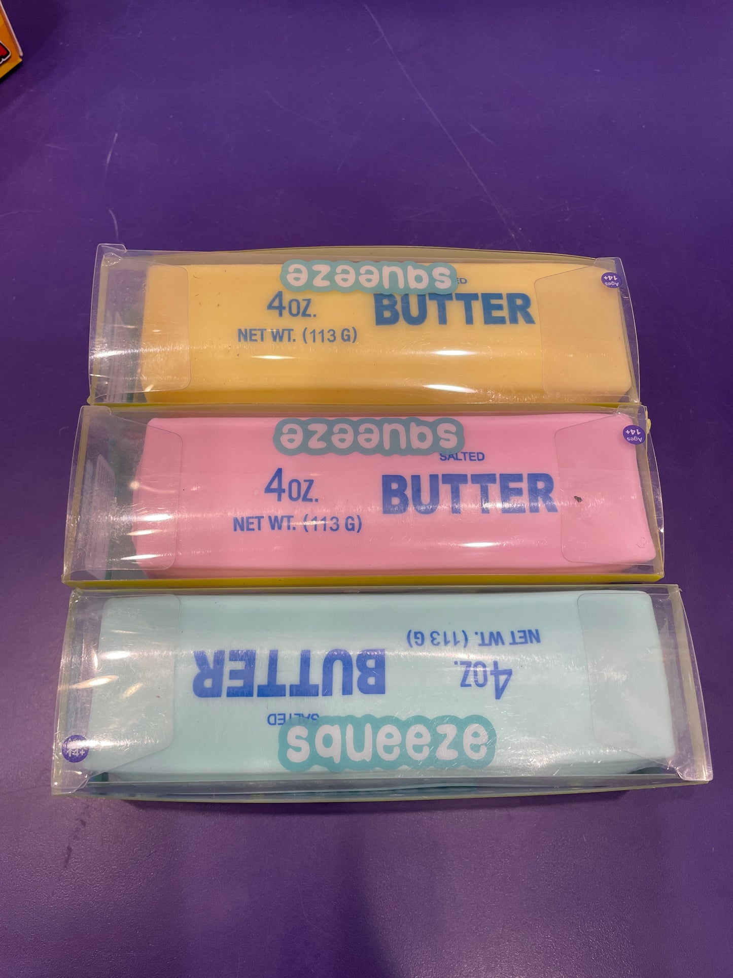 Squishy Butter Triple Color Crunchy