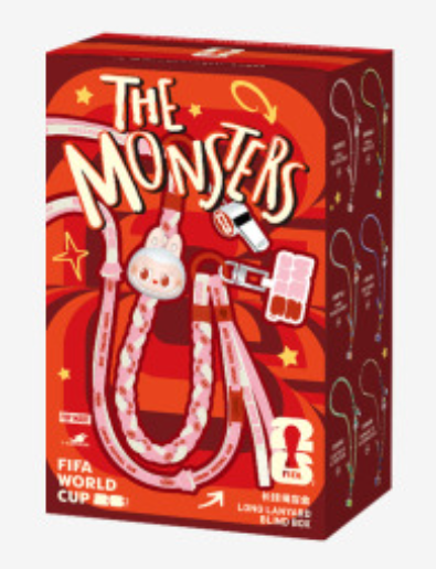 Pop Mart THE MONSTERS x FIFA Labubu Long Lanyard