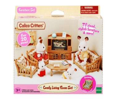 Comfy Living Room Set Calico Critters