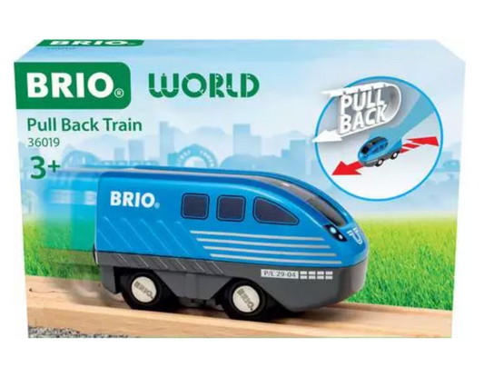 BRIO Pull Back Train