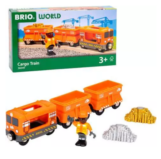 BRIO Gold Cargo Train