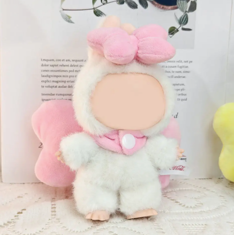 Big Butterfly Wings with Hairbow for Dolls