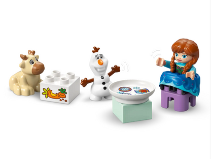 Anna and Elsa's Frozen Castle Party Duplo