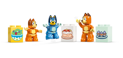 Bluey's Family House with Memory Game