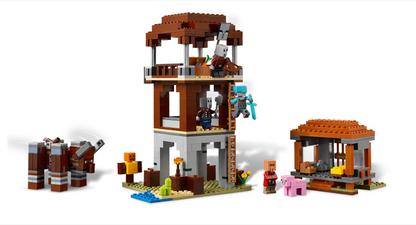 The Pillager Outpost and Ravager