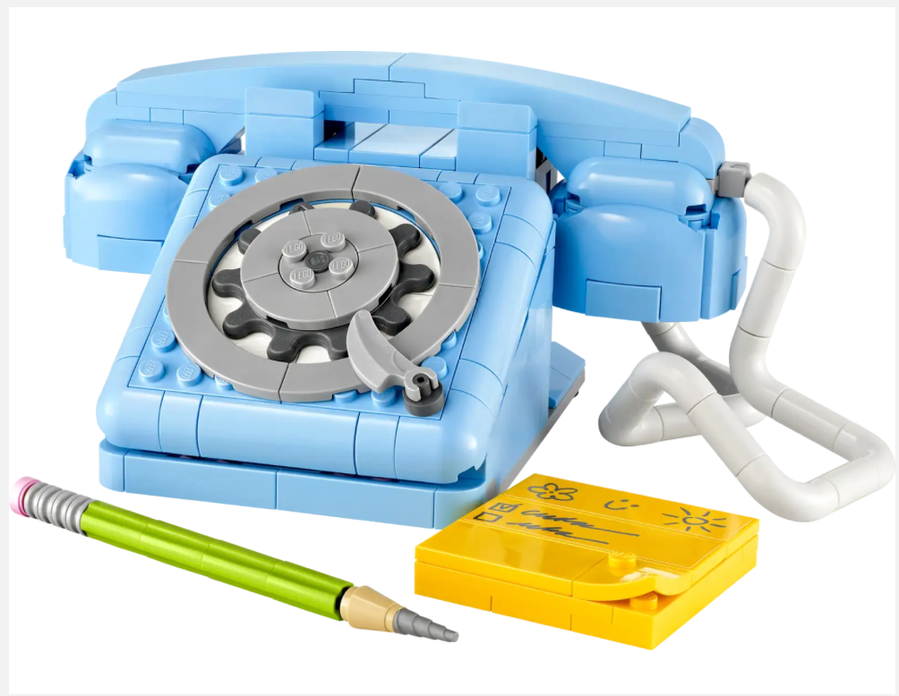 Retro Telephone Lego