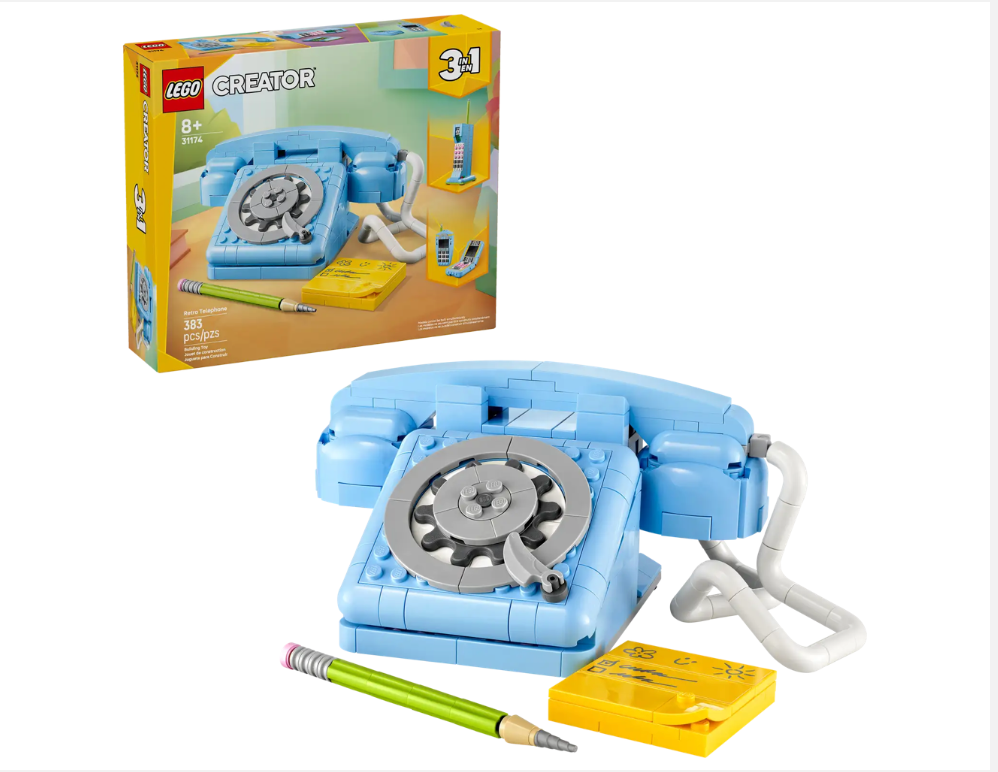 Retro Telephone Lego