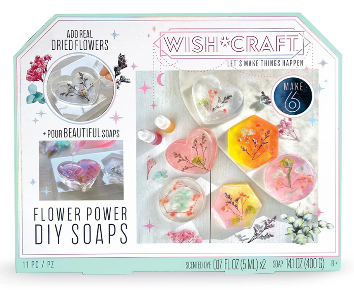 Flower Power DIY Soaps