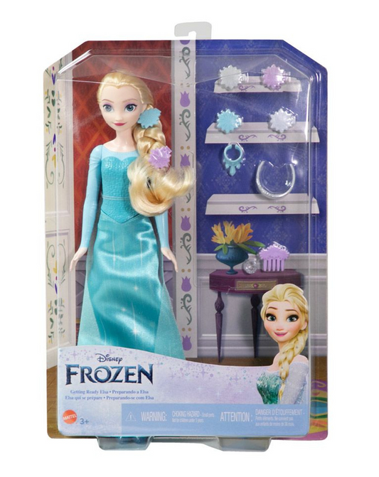 Frozen Elsa Getting Ready Doll