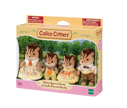 Walnut Squirrel Family Calico Critters