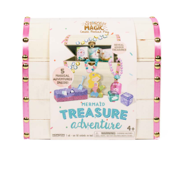 Mermaid Wooden Treasure Adventure Story Magic