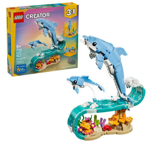 Creator 3 in 1: Sea Animals: Beautiful Dolphins