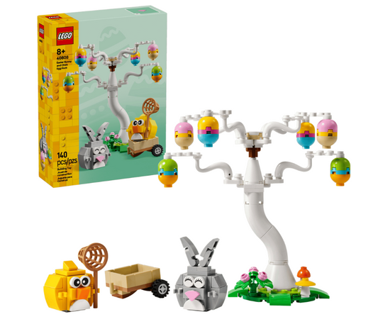 Easter Bunny and Chick Egg Hunt