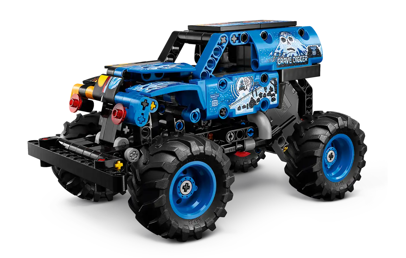 Monster Jam Grave Digger Fire & Ice Lego
